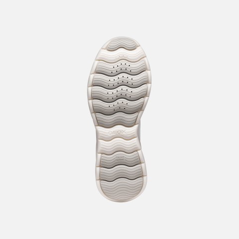 Platform trainers XTORS WOMAN White/Light Gold - image number 6 | GEOX