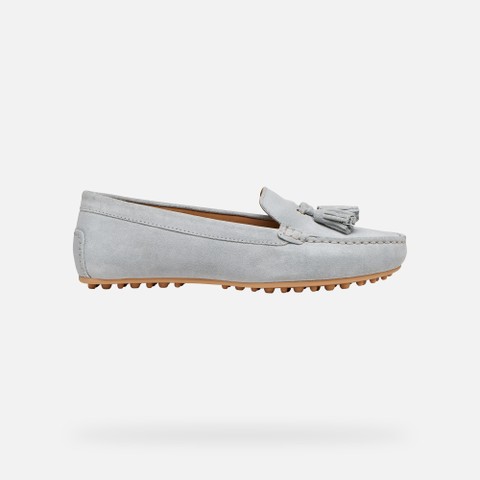 Suede loafers KALISTENA WOMAN Crystal - image number 1 | GEOX