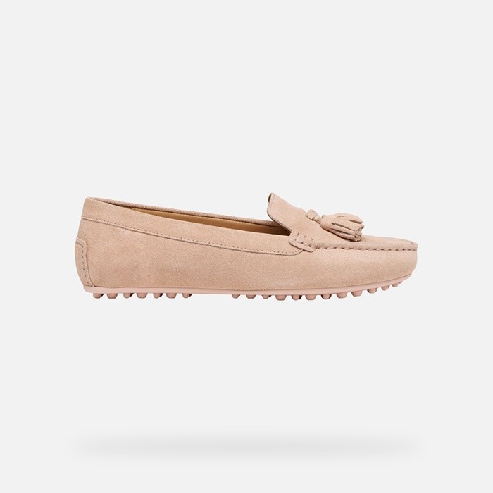 Suede loafers KALISTENA WOMAN Rose | GEOX