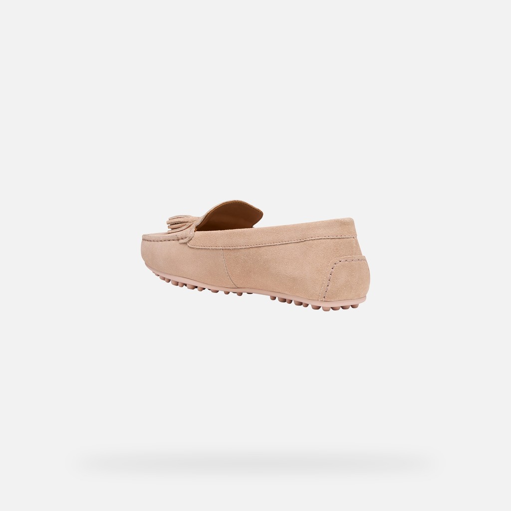 Suede loafers KALISTENA WOMAN Rose - image number 3 | GEOX