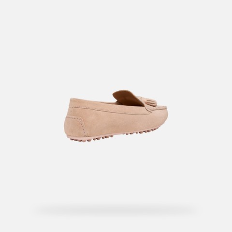 Suede loafers KALISTENA WOMAN Rose - image number 4 | GEOX
