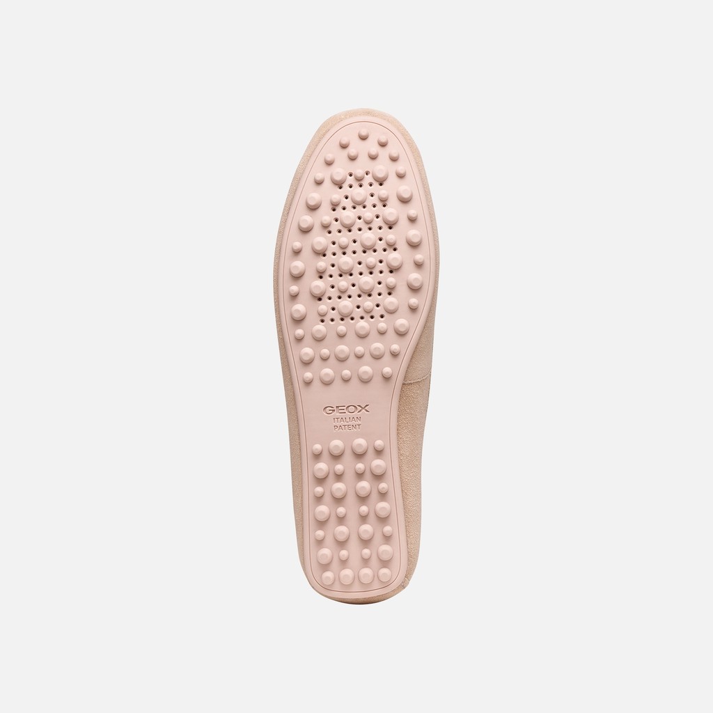 Suede loafers KALISTENA WOMAN Rose - image number 6 | GEOX