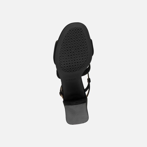 High-heeled sandals NEW ERAKLIA 80 T01 WOMAN Black - image number 6 | GEOX