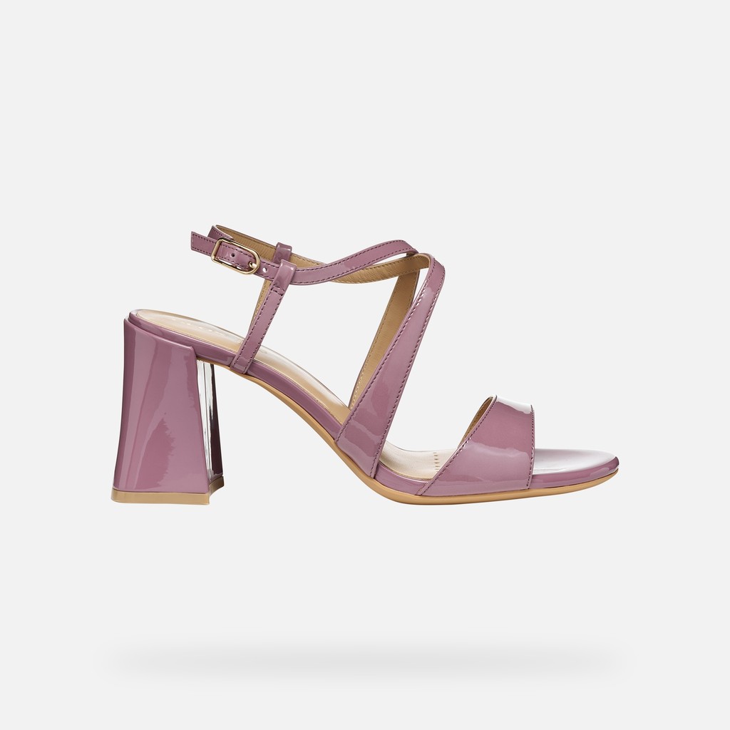 High-heeled sandals NEW ERAKLIA 80 T01 WOMAN Old Rose - image number 1 | GEOX