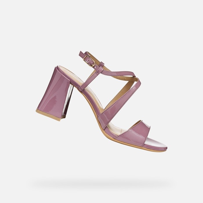 High-heeled sandals NEW ERAKLIA 80 T01 WOMAN Old Rose | GEOX
