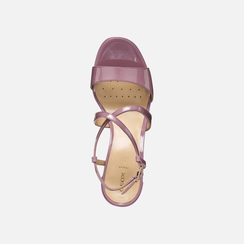 High-heeled sandals NEW ERAKLIA 80 T01 WOMAN Old Rose - image number 5 | GEOX