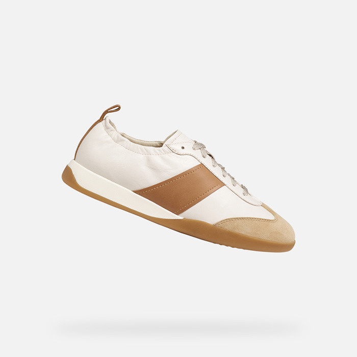 Low top sneakers MARYEMY WOMAN Light Grey/Beige | GEOX