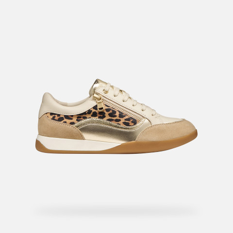 Low top sneakers MARYEMY WOMAN Natural - image number 1 | GEOX