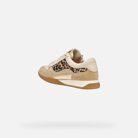 Low top sneakers MARYEMY WOMAN Natural - image number 3 | GEOX