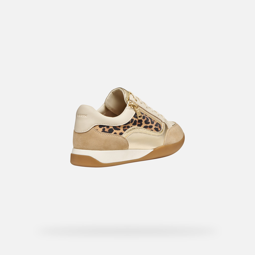 Low top sneakers MARYEMY WOMAN Natural - image number 4 | GEOX