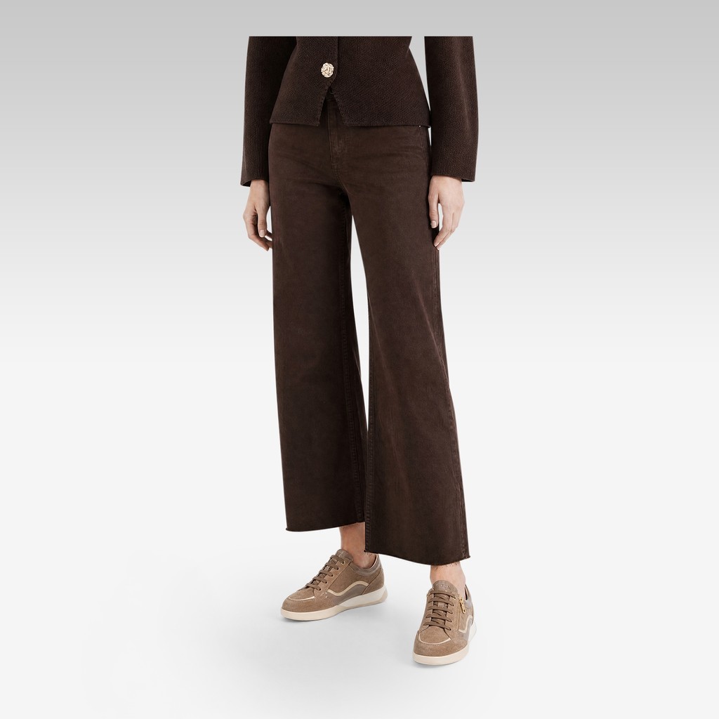 Low top sneakers MARYEMY WOMAN Light brown/Light Gold - image number 1 | GEOX