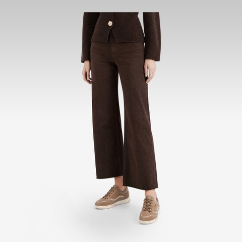 Low top sneakers MARYEMY WOMAN Light brown/Light Gold - image number 1 | GEOX