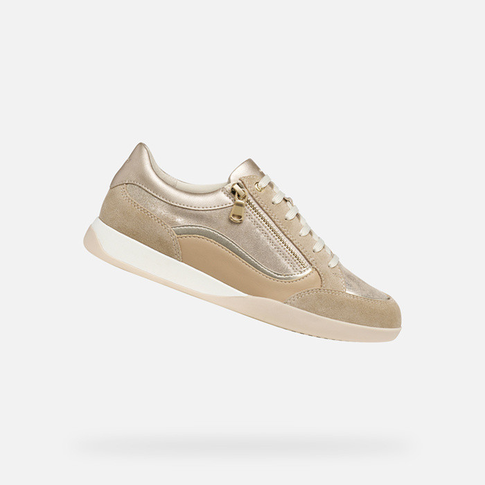 Low top sneakers MARYEMY WOMAN Cream | GEOX