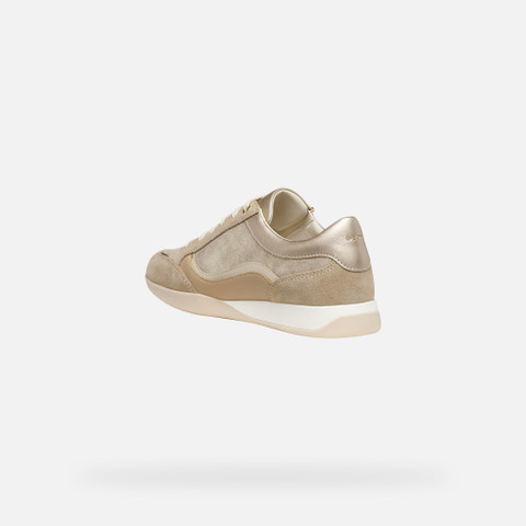 Low top sneakers MARYEMY WOMAN Cream - image number 3 | GEOX