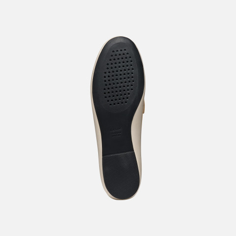 Studded loafers NEW PALMARIA WOMAN Light Sand - image number 6 | GEOX