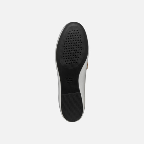 Loafer mit nieten NEW PALMARIA DAME Silber - image number 6 | GEOX