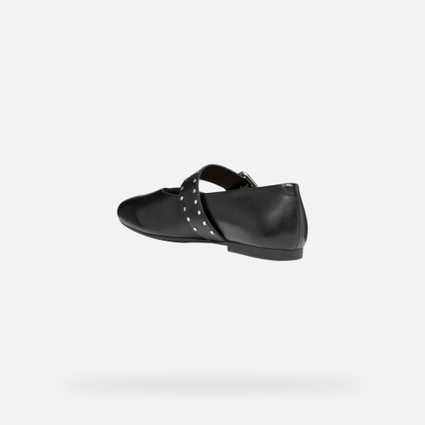 Mary Jane ballet flats NEW PALMARIA WOMAN Black - image number 3 | GEOX