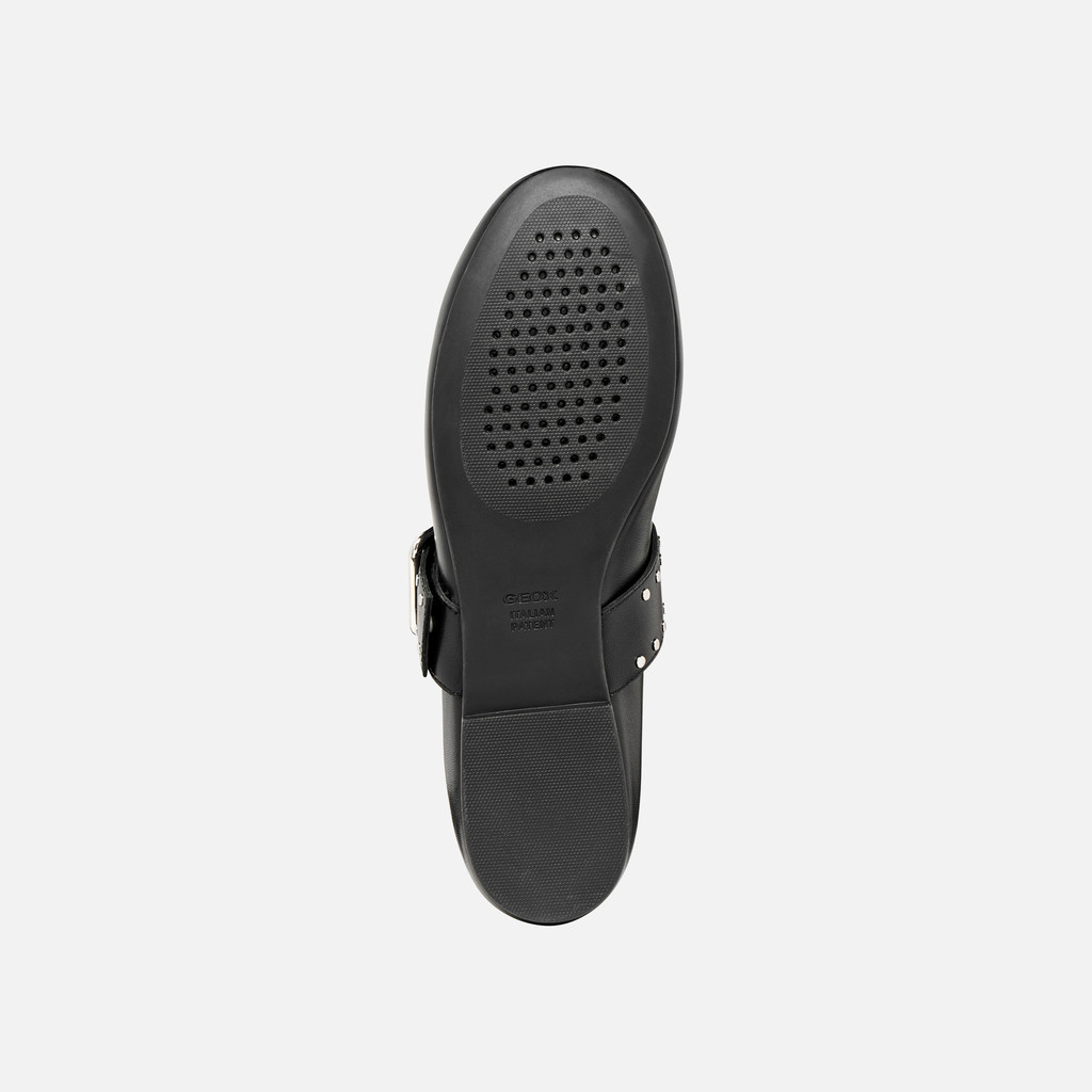 Mary Jane ballet flats NEW PALMARIA WOMAN Black - image number 6 | GEOX