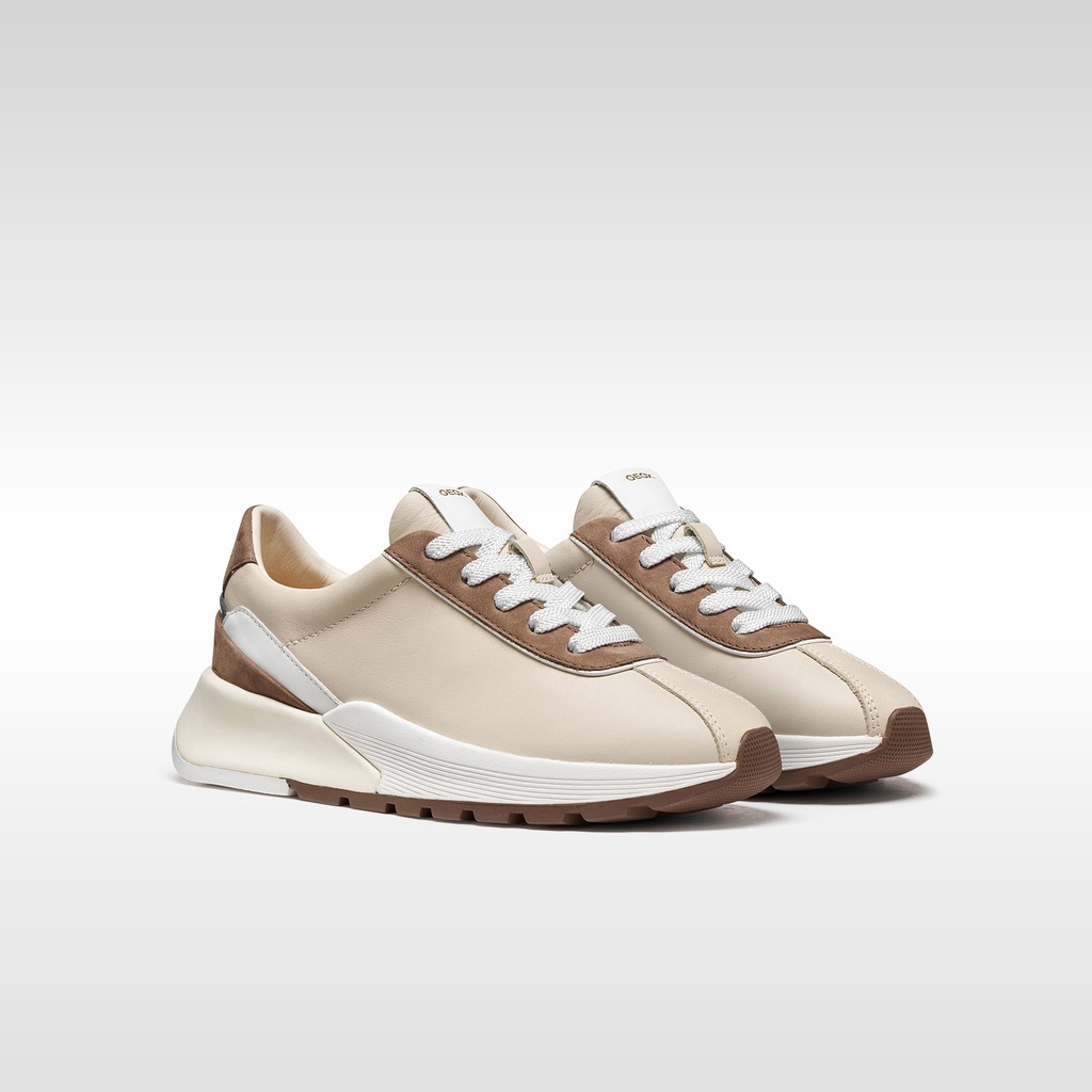Sneakers basse METROPOLI DONNA Bianco latte/Bianco - image number 7 | GEOX