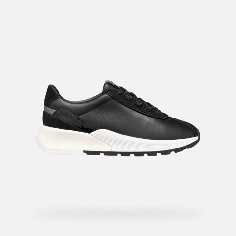 Niedrige Sneakers METROPOLI DAME Schwarz - image number 1 | GEOX