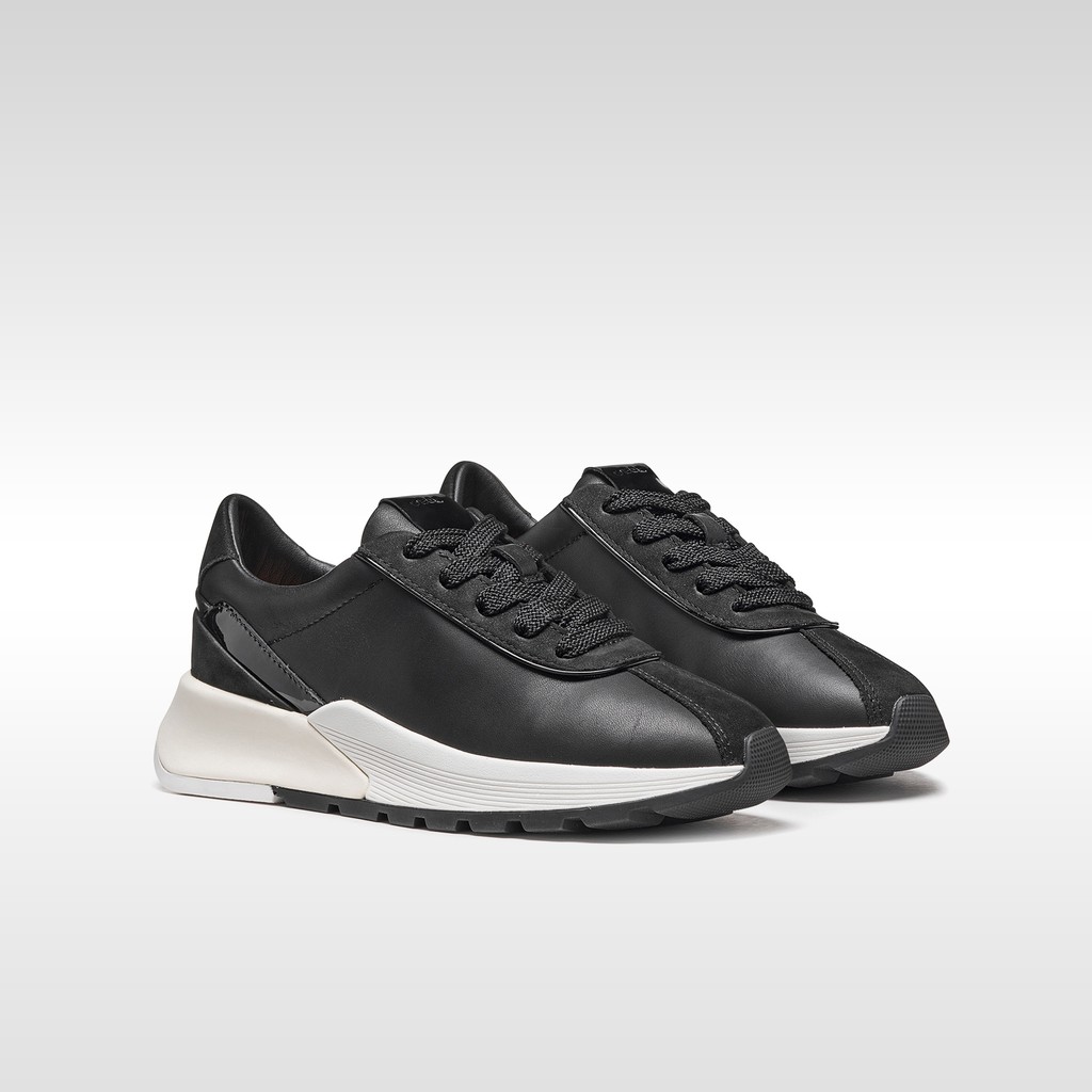 Low top sneakers METROPOLI WOMAN Black - image number 7 | GEOX