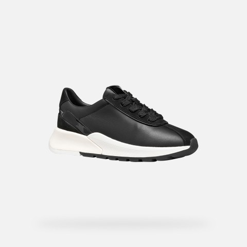 Niedrige Sneakers METROPOLI DAME Schwarz - image number 2 | GEOX