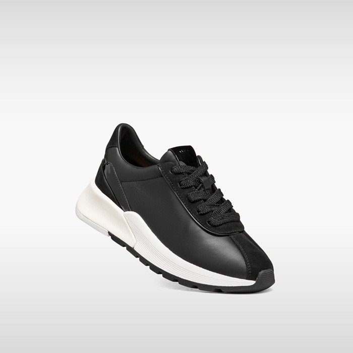 Niedrige Sneakers METROPOLI DAME Schwarz | GEOX