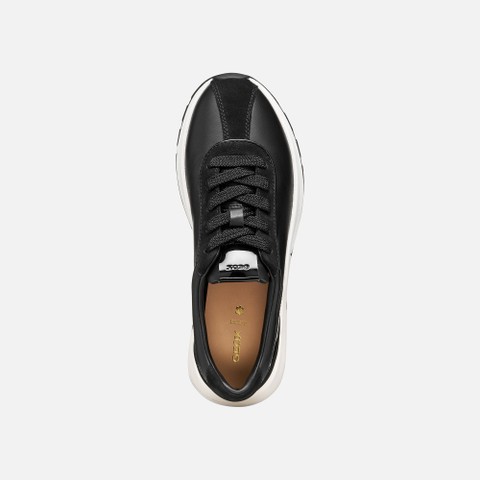 Niedrige Sneakers METROPOLI DAME Schwarz - image number 5 | GEOX