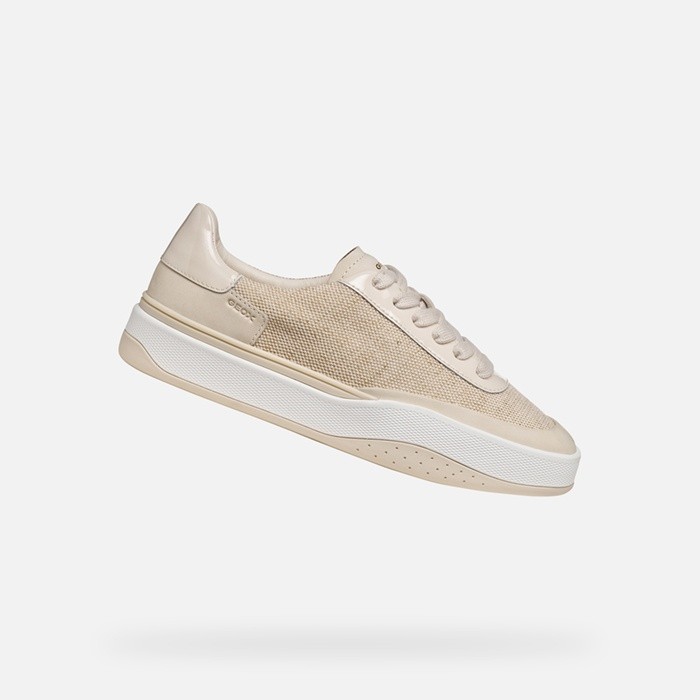 Sapatilhas baixas DYNAMIA MULHER Pardo claro/Cinzento claro | GEOX