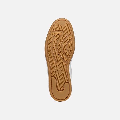 Sapatilhas baixas DYNAMIA MULHER Branco/Castanho claro - image number 6 | GEOX