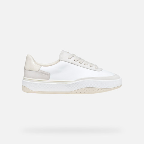 Low top sneakers DYNAMIA WOMAN White/Light Grey - image number 1 | GEOX