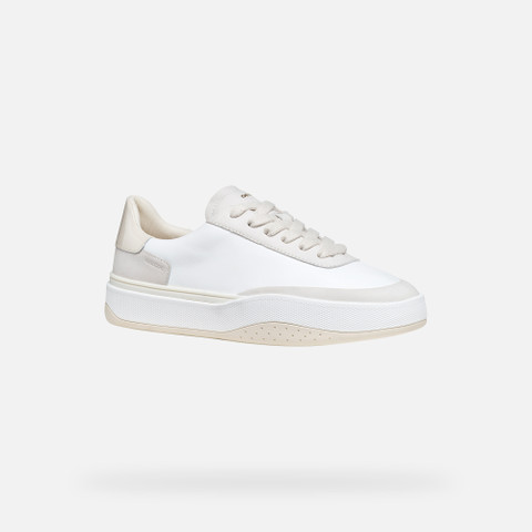 Low top sneakers DYNAMIA WOMAN White/Light Grey - image number 2 | GEOX