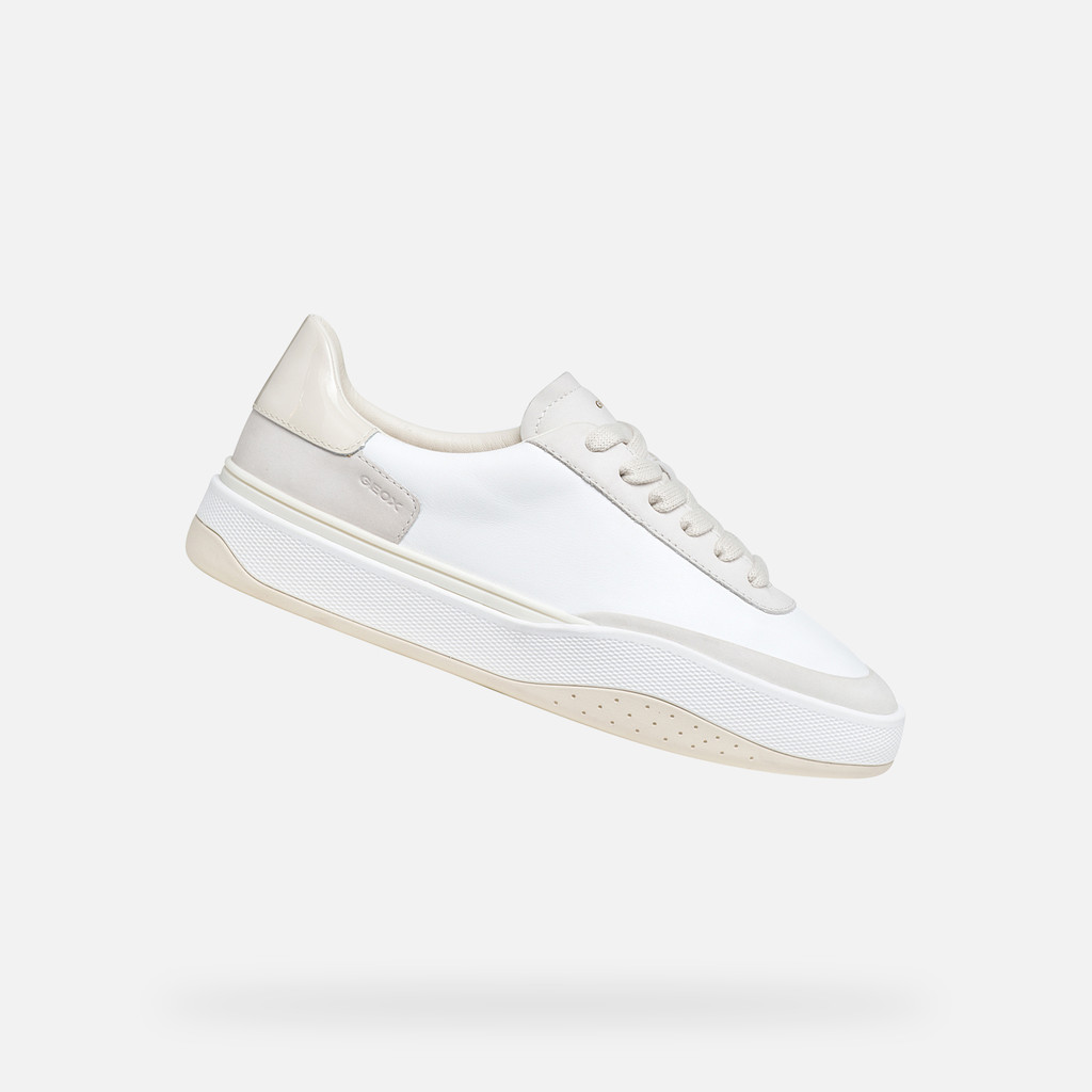Low top sneakers DYNAMIA WOMAN White/Light Grey - image number 0 | GEOX