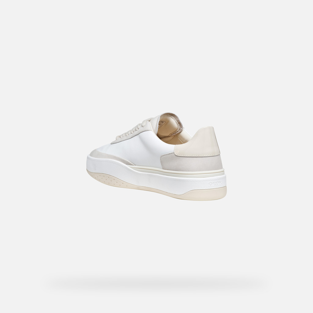 Low top sneakers DYNAMIA WOMAN White/Light Grey - image number 3 | GEOX