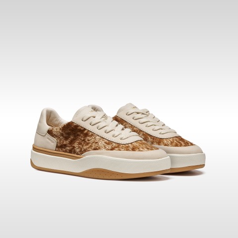 Low top sneakers DYNAMIA WOMAN Papyrus - image number 7 | GEOX