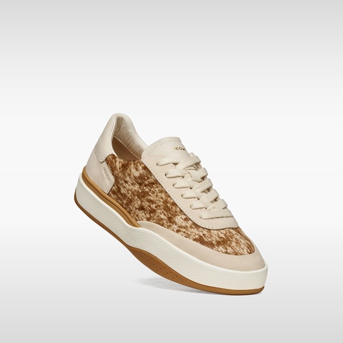 Low top sneakers DYNAMIA WOMAN Papyrus | GEOX