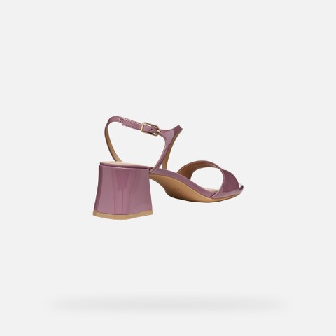 Medium-heeled sandals NEW ERAKLIA 50 T01 WOMAN Old Rose - image number 4 | GEOX