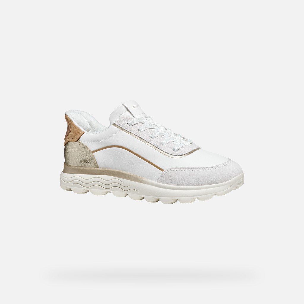 Slip in sneakers SPHERICA PLUS WOMAN White/Off White - image number 2 | GEOX