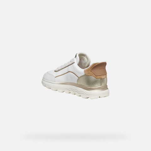 Slip in sneakers SPHERICA PLUS WOMAN White/Off White - image number 3 | GEOX