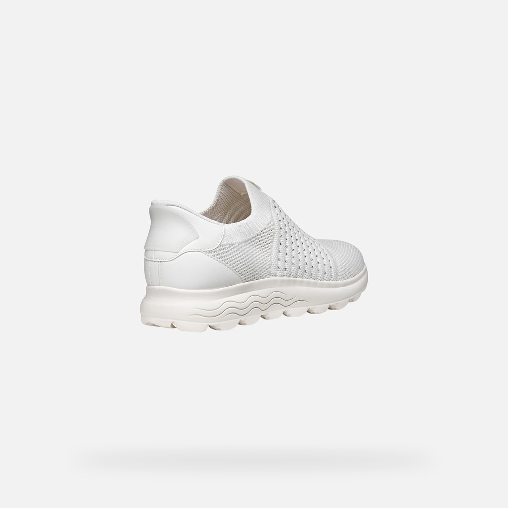 Slip in sneakers SPHERICA PLUS WOMAN White - image number 4 | GEOX