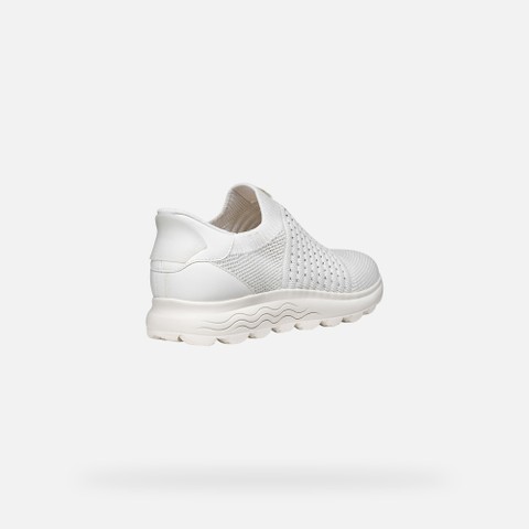 Slip in sneakers SPHERICA PLUS WOMAN White - image number 4 | GEOX