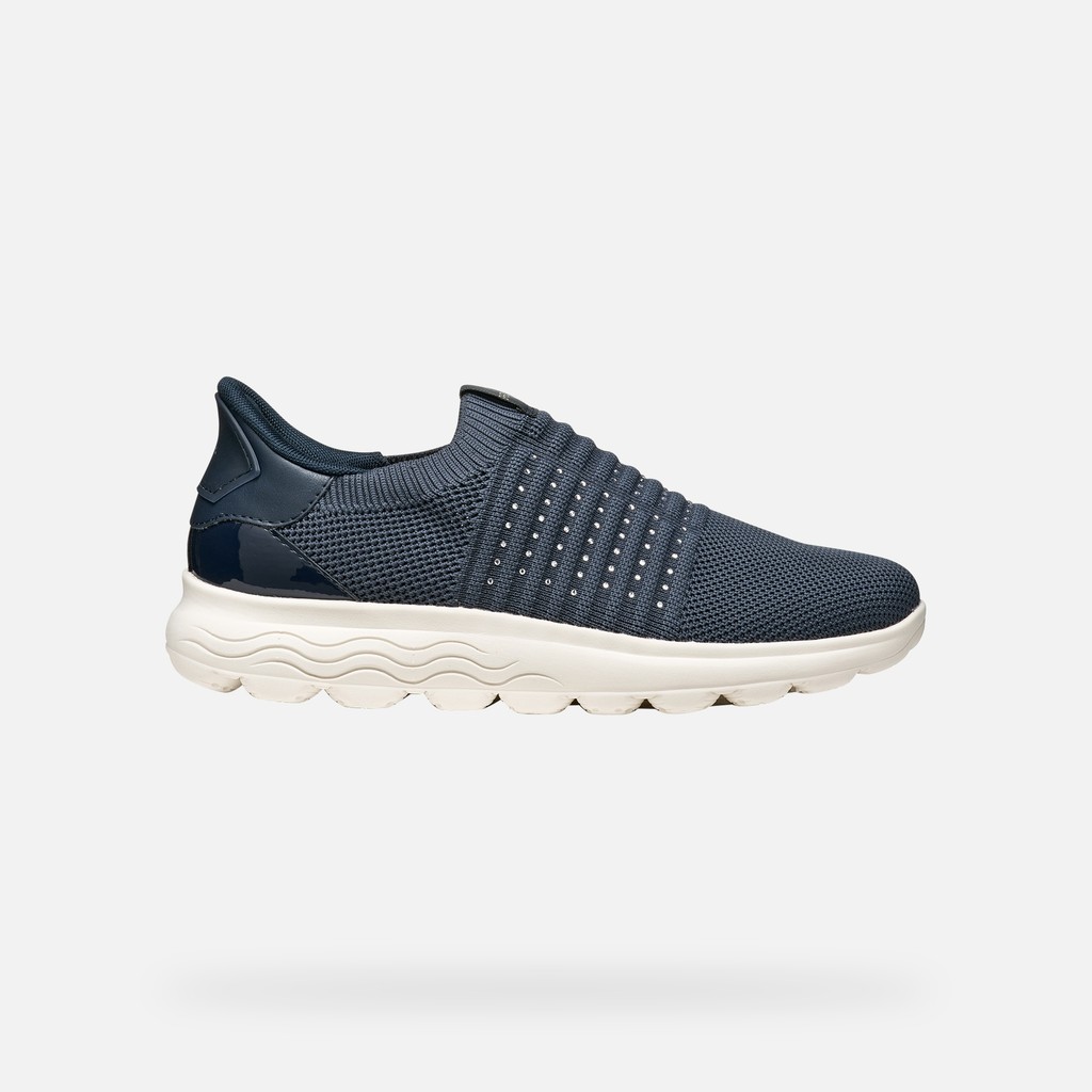 Slip in sneakers SPHERICA PLUS WOMAN Navy - image number 1 | GEOX
