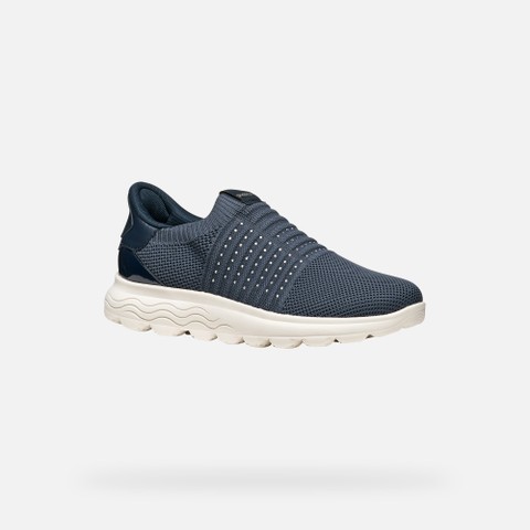 Slip in sneakers SPHERICA PLUS WOMAN Navy - image number 2 | GEOX