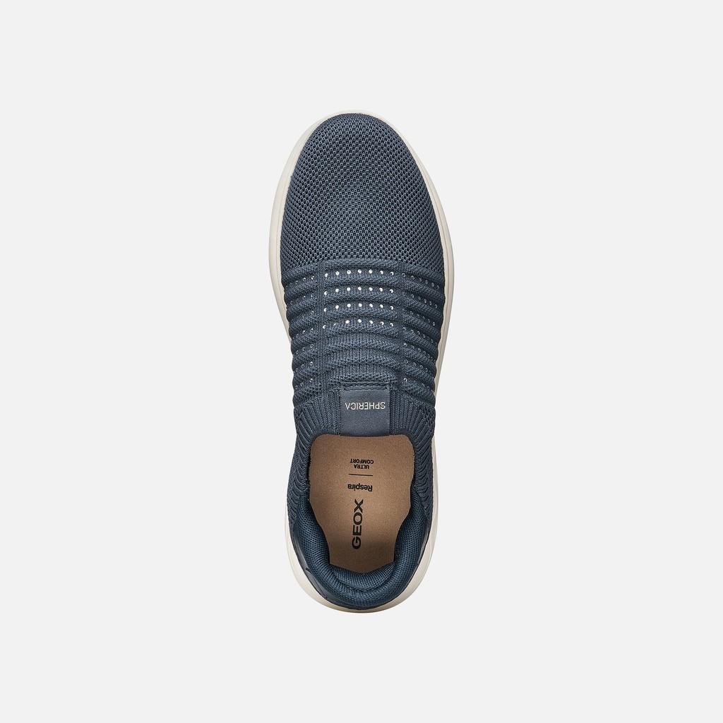 Slip in sneakers SPHERICA PLUS WOMAN Navy - image number 5 | GEOX