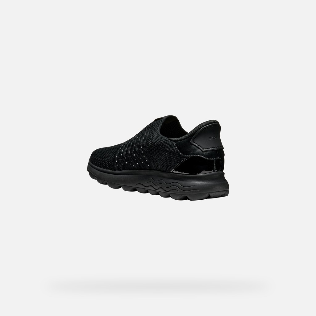 Slip in sneakers SPHERICA PLUS WOMAN Black - image number 3 | GEOX