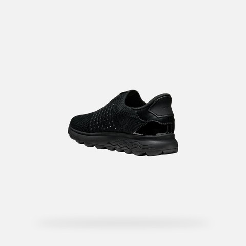 Slip in sneakers SPHERICA PLUS WOMAN Black - image number 3 | GEOX