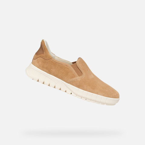 Slip in sneakers FLEXTRIDE PLUS WOMAN Beige - image number 0 | GEOX