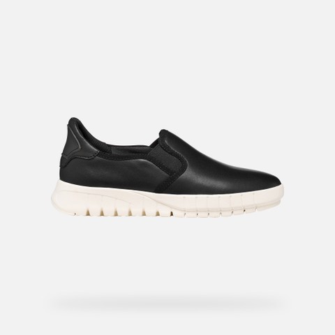 Slip in sneakers FLEXTRIDE PLUS WOMAN Black - image number 1 | GEOX