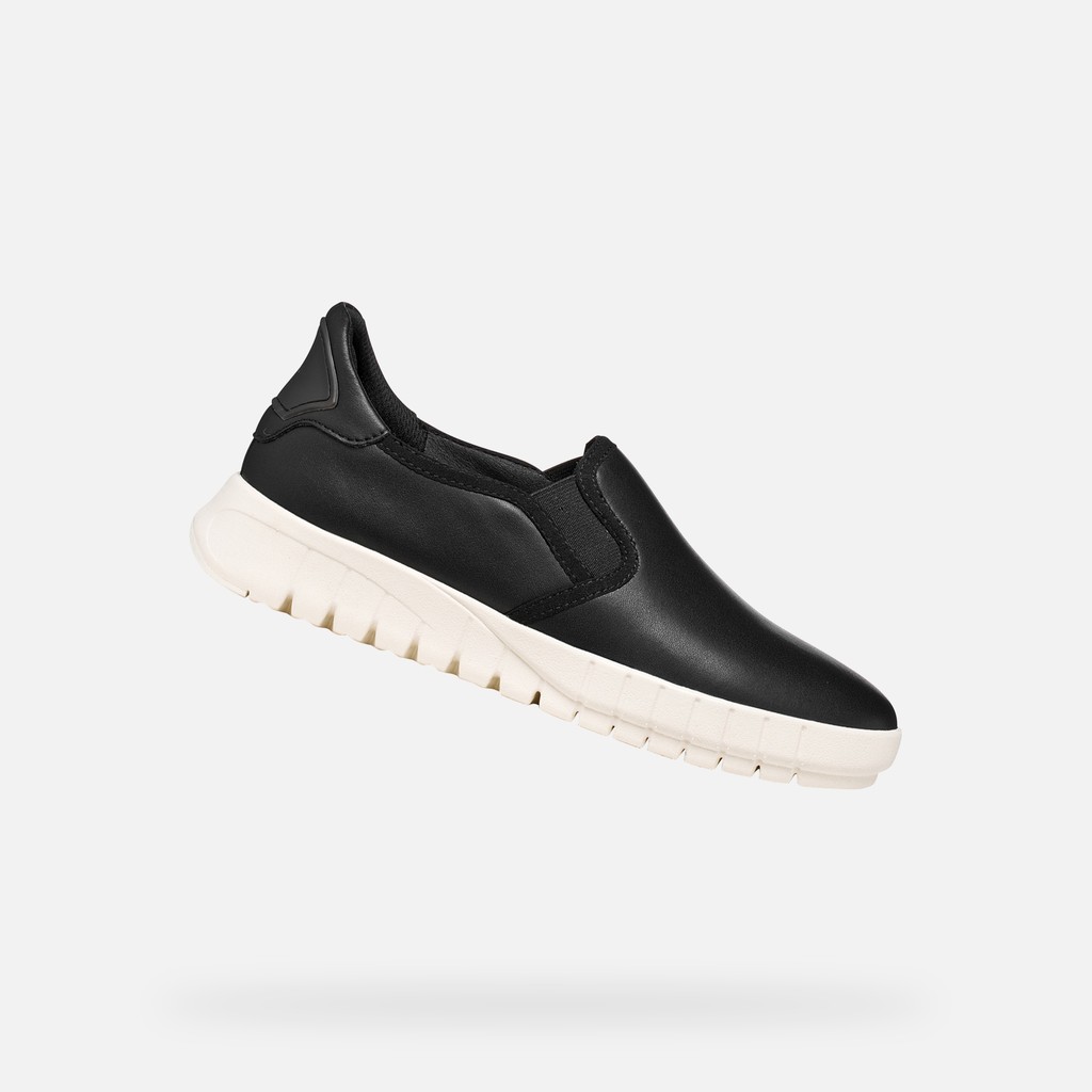 Slip in sneakers FLEXTRIDE PLUS WOMAN Black - image number 0 | GEOX