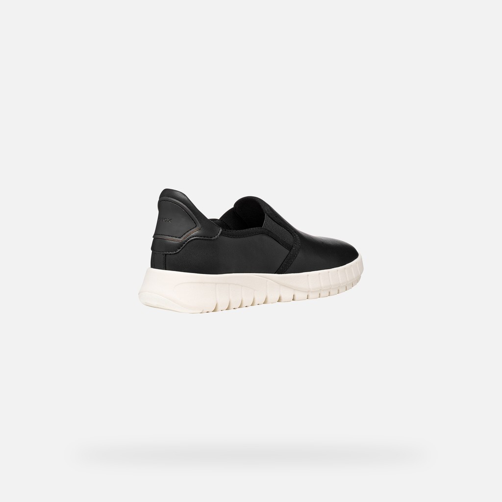 Slip in sneakers FLEXTRIDE PLUS WOMAN Black - image number 4 | GEOX
